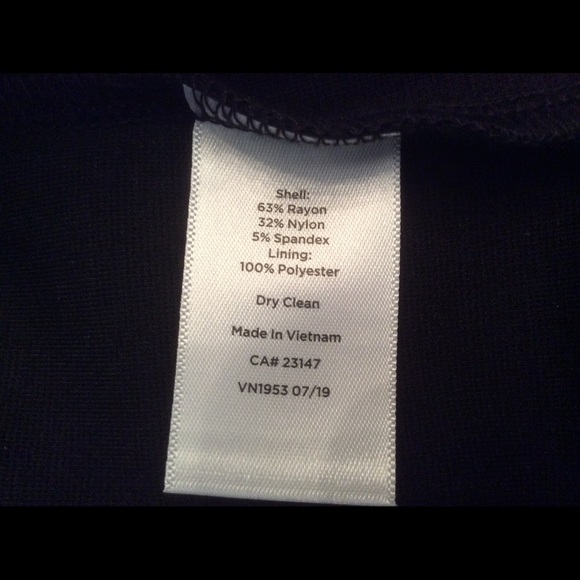 Talbots Black Sheath Dress - Size 12 - Picture 13 of 13